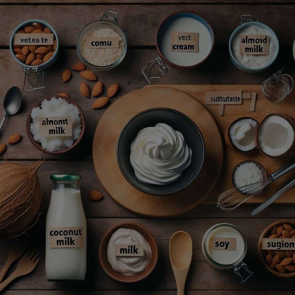 Comment réaliser une chantilly végétale et quels sont les meilleurs substituts à la crème?