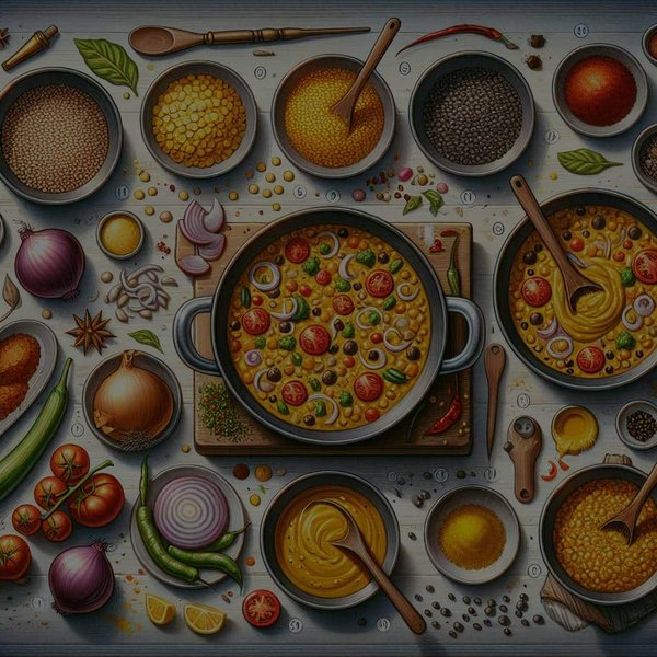 Comment concocter un dahl de lentilles indien faible en graisses saturées?